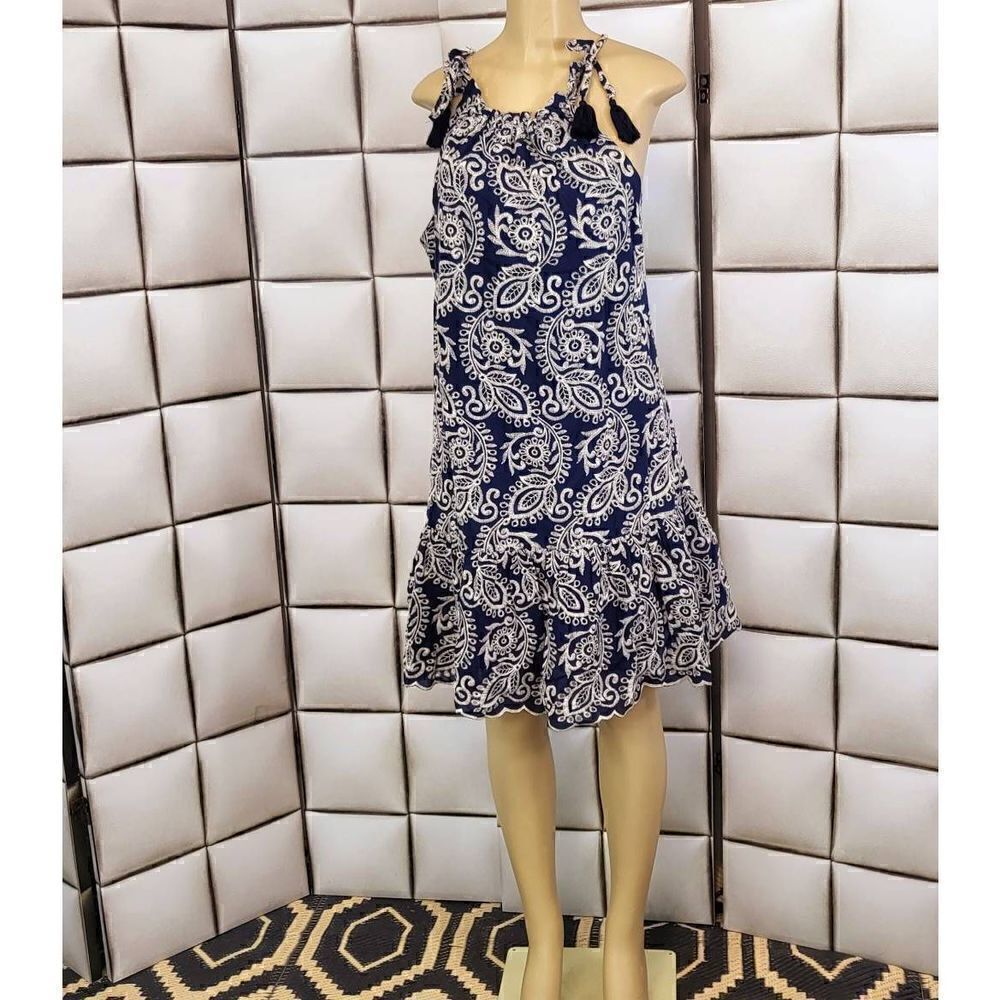 Taylor embroidered tank dress 